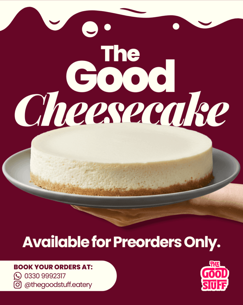 The Good Cheesecake